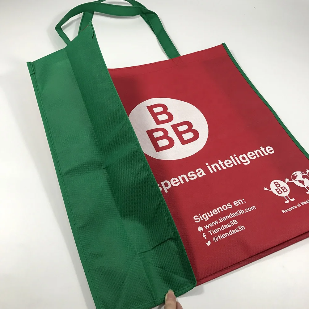 
New product plain and fashion Non Woven shopping bag 