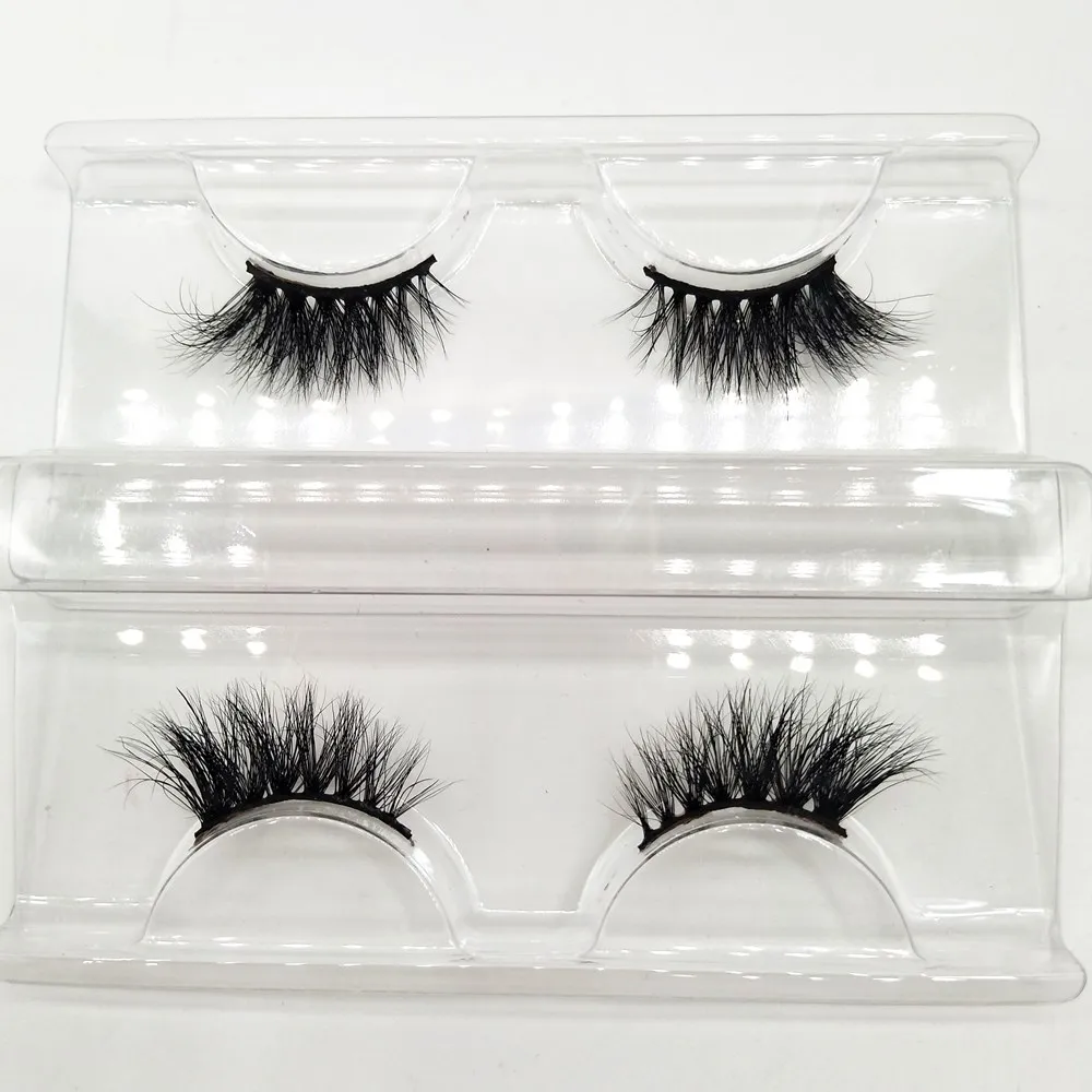 

Corner Mink Half False Lashes for Asian Small eyes