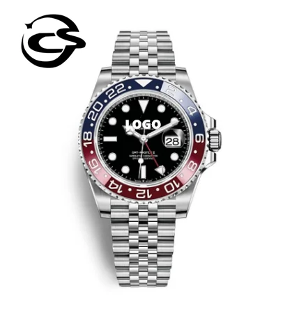 

Luxury Diver Super Watch noob factory 904L steel 126710BLRO ETA 3285 movement Rollexables for men GMT Master watches