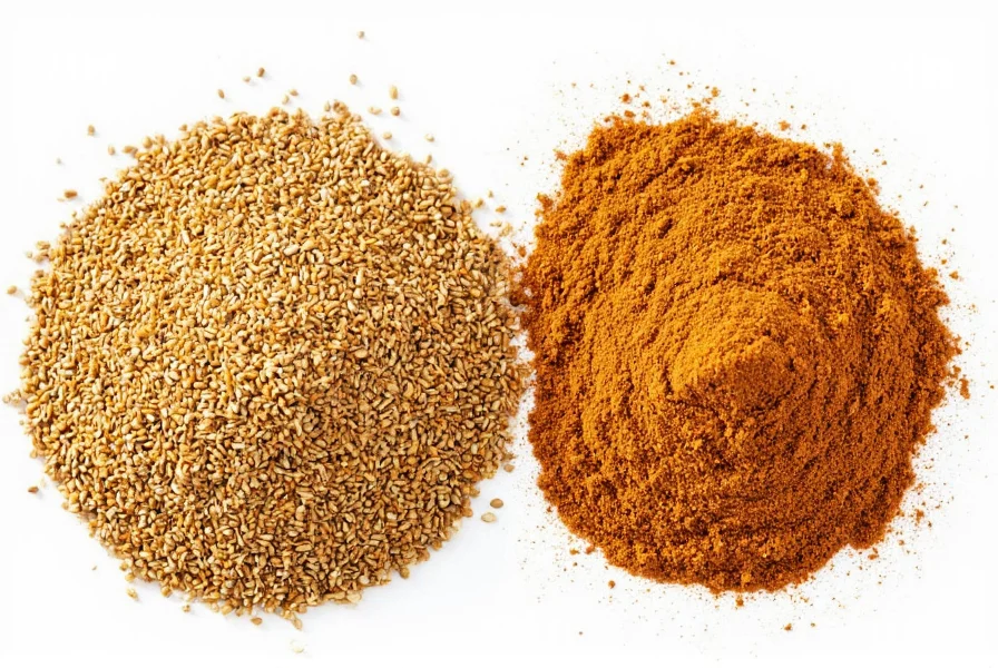 cumin seeds vs ground cumin