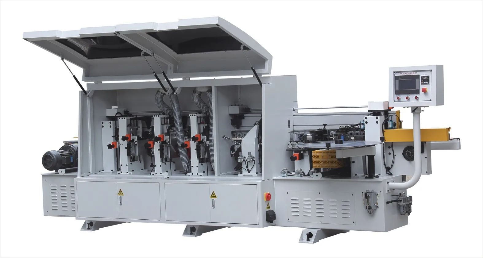 自动pvc 封边条机械自动 pvc 木工家具封边滚圆机