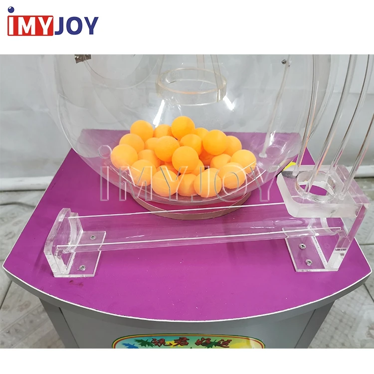 
Factory Lottery Lucky Ball Jet Blowing Lotto Ball Drawing Machine 