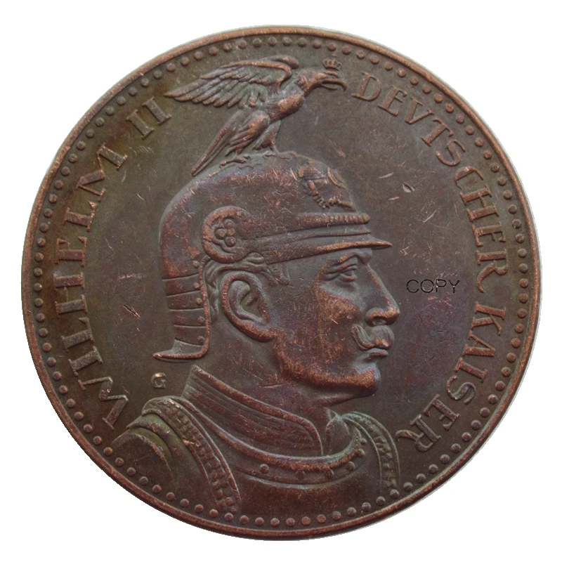 

Reproduction Euro German 5 Mark Wilhelm II 1913 Copper Antique Souvenir Custom Metal Coins