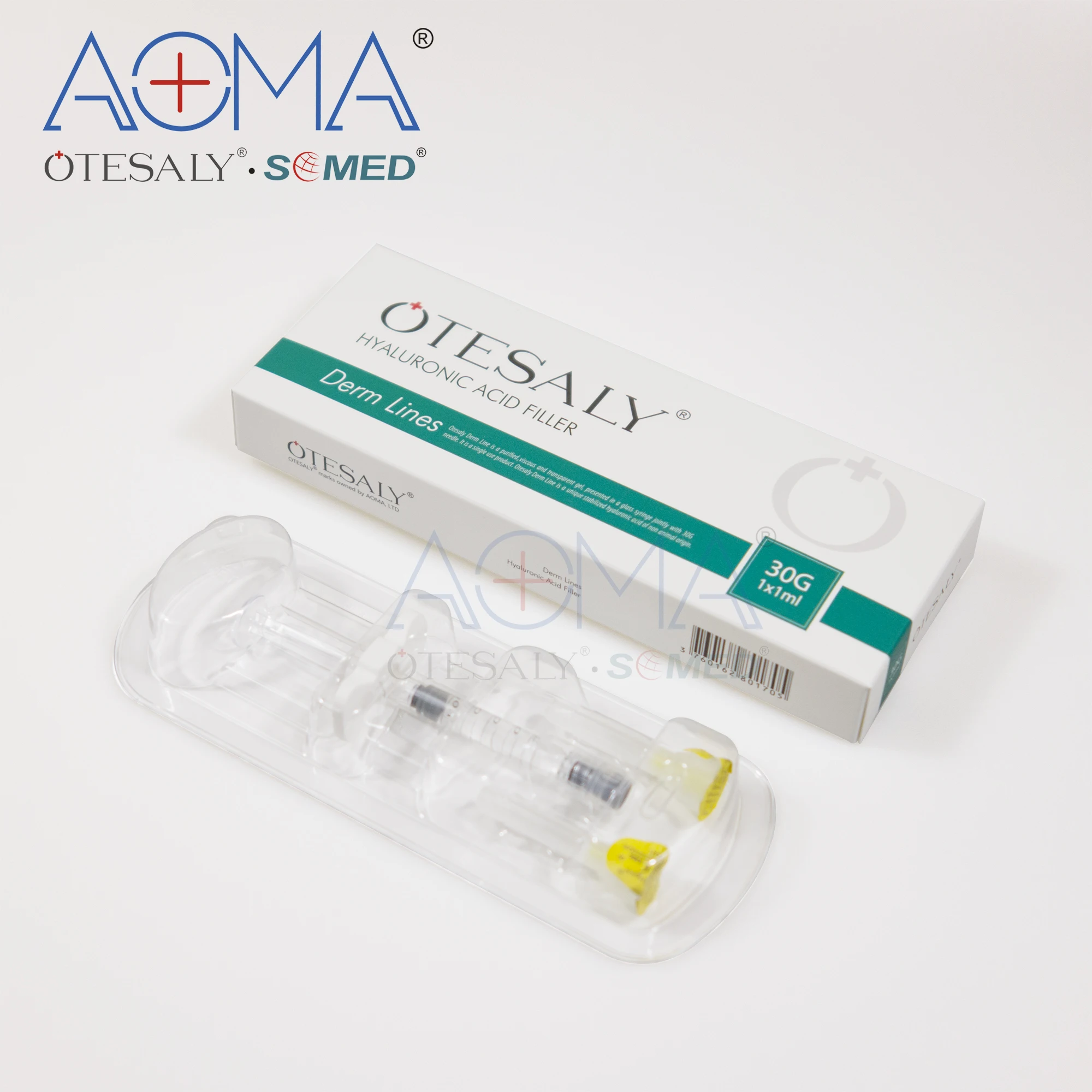 

Hot Selling OTESALY 1ml Derm Lines HA Gel Dermal Filler Injection Lip Filler or Reduce Fine Lines by HA Pen or Syringes