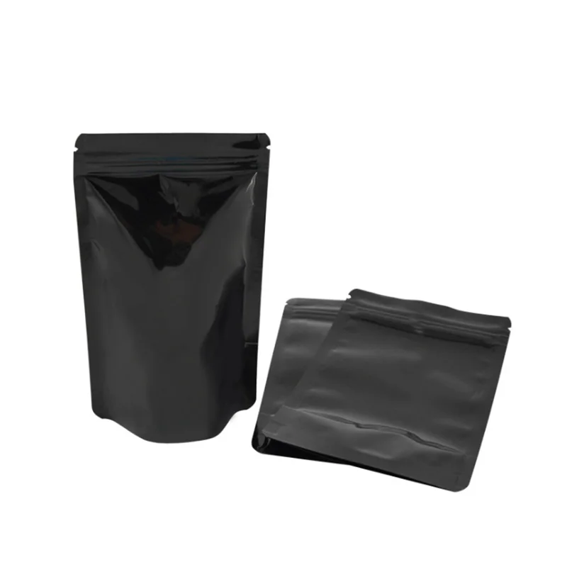 

100 Pcs Cosmetic Plastic Laser Iridescent Bags Holographic Makeup Bags Hologram Ziplock Bags