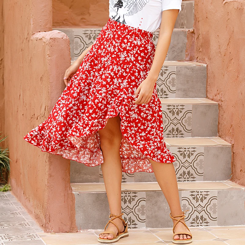 

Trending items 2021 women print flower skirt good quality golf skirt women denim, Shown