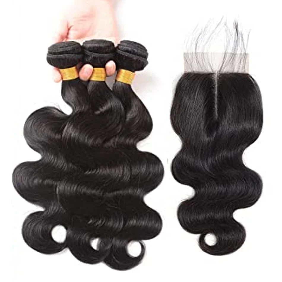 

Anforlin Wholesale Human Hair Extension Body Wave Cheap 5x5 Lace Closure Raw Virgin Brazilian Hair Bundles Vendor