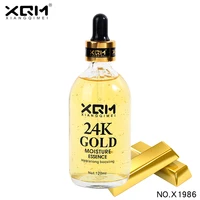 

XQM 120ml 24K Gold Hyaluronic Acid Collagen moisture Revitalizing Essence Vitamin C Facial Serum for Anti-aging OEM/ODM Profes