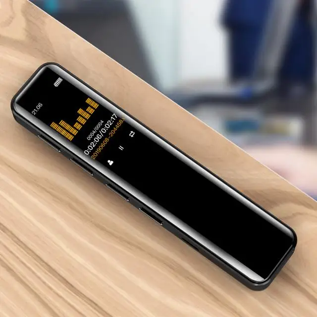 

Portable Ultra Sensitive Microphone 27 Languages Support TF Card Mini Digital Voice Activated Recorder