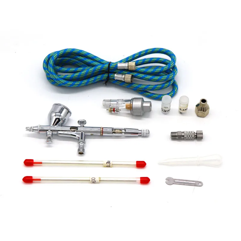 
Aerograf kit painting airbrush AB-180K for barber hair coloring cake decorating model painting 