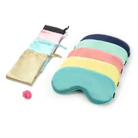 

Adjustable Natural Silk Sleep Mask Blindfold 100% Pure Mulberry Silk Eye Mask for Sleep Pouch Gift Bag Pack
