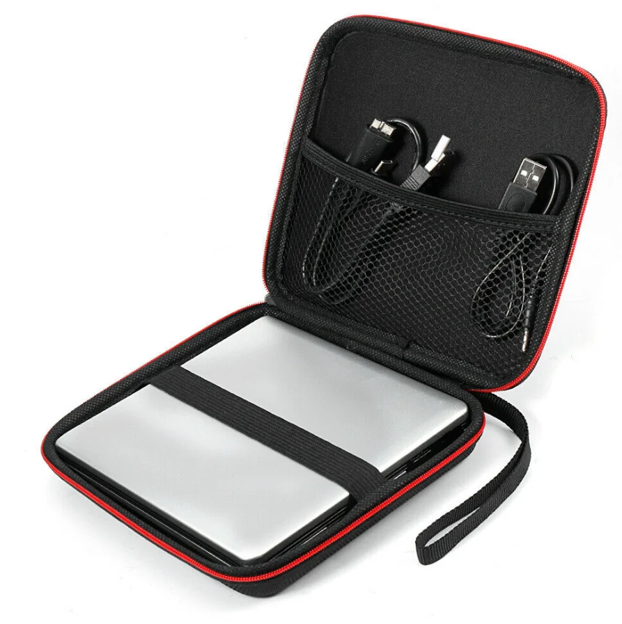 
Ultra-Slim Black Optical Drive / Portable External DVD CD USB Travel Hard EVA Carrying Case Bag 