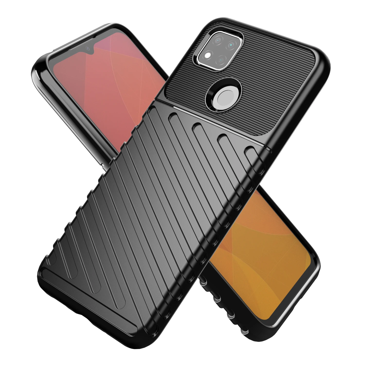 

Factory Price Shockproof TPU Mobile Back Cover For xiaomi Redmi 9c phone case, 3colors