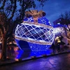 Festival Atrium Hotair Balloon Decoration Felt The Fairy Party Light String Fashion Decorative Lighted Up Ball