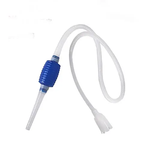 

Siphon Vacuum Water Pump Crushed Stone Cleaner Aquarium Filter, As photo