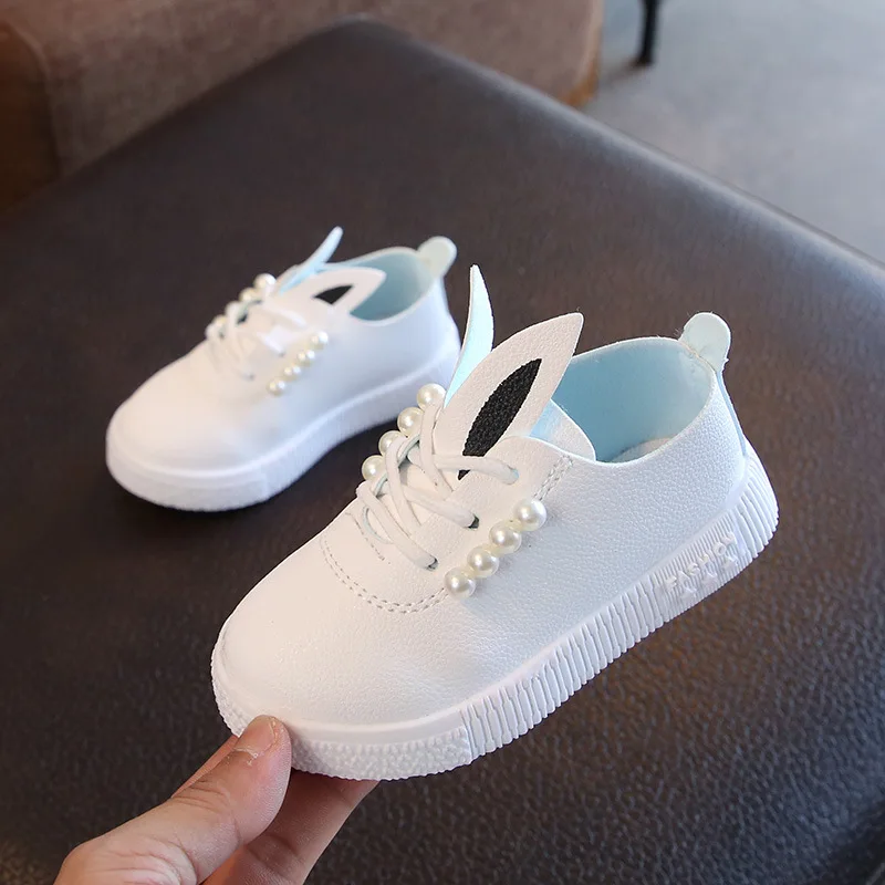 
Hot selling cute cartoon ear kids girl shoes 