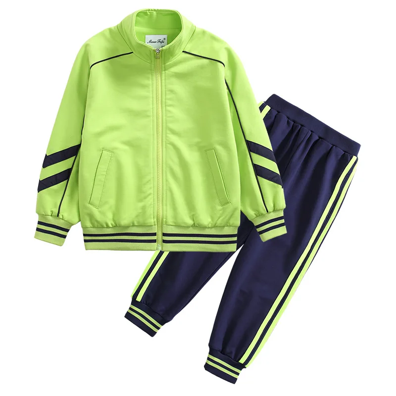 幼儿园制服2020新款设计秋季英伦风小学生运动套装儿童班级服装定制