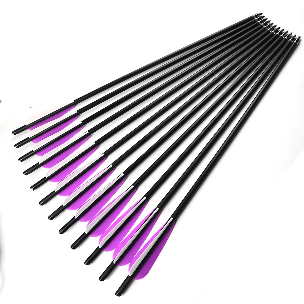 

7.6 mm Professional Mixed Carbon Shaft Arrow Target Archery Bow and arrow Hunting Shooting Set wholesale Cheap Price