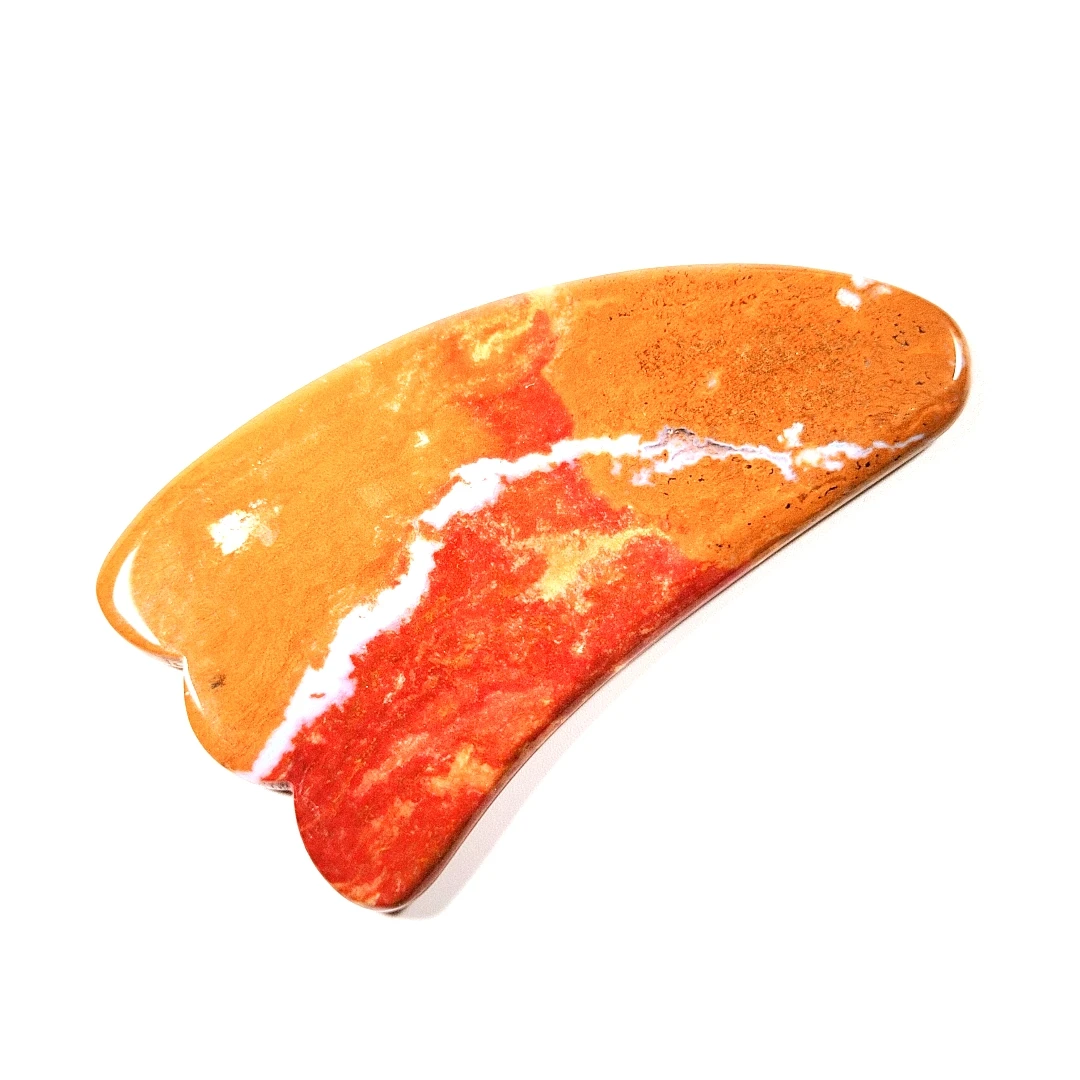 

Good supplier Private Logo Customized logo Spiky claw shape Mookaite Jasper gua sha board in New shape