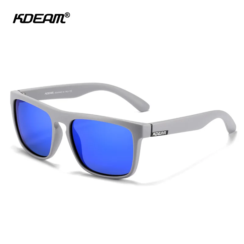 

KDEAM CE UV400 best sell in USA 2019 style sport sunglasses outdoor custom brand polarized sunglasses KD156, Picture colors