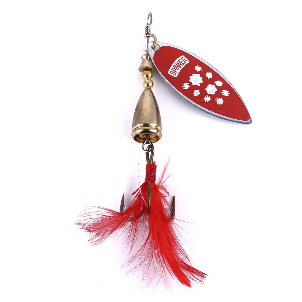 

Pesca Peche Fishing Lures Fishing Artificial 8cm 10g Rotating Sequins Metal Plating Lase Fak Lure Articulos De Pesca Peche Isca, 6colors