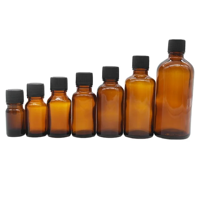 

Glass bottle for essential oil5ml 15ml 20ml 30ml 50ml 100ml amber glass bottle