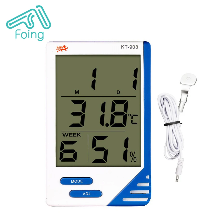 Indoor Outdoor Multifunctional Digital Hygrothermograph Thermometer