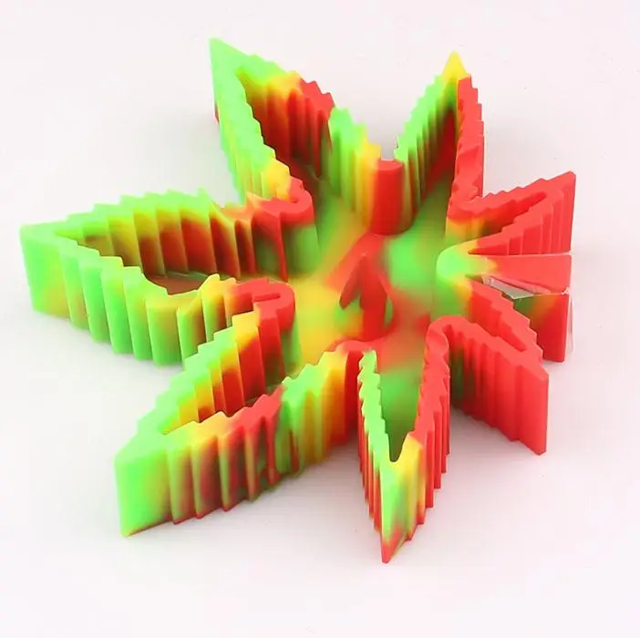 

Drop Creative Square Circular Silicone Ashtray, As pic