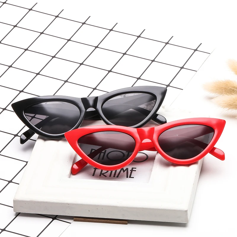 

Fashion trendy triangle sunglasses multi color sun glasses women made in china