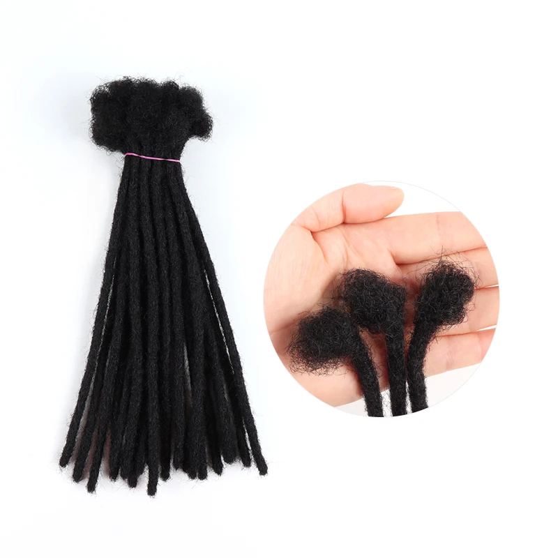 

Vast Dreads natural hair dreadlock hot sale handmade extension dreadlock human hair dreadlock for men on sale, #na/#1b/#4/#27/#30/#613, etc.