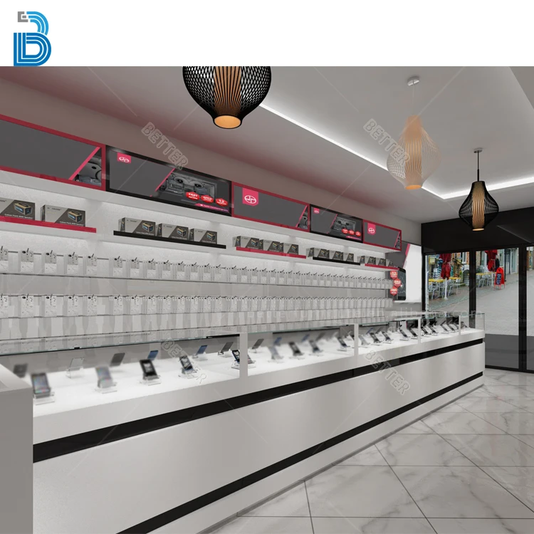 
2019 FactoryCell Phone Accessories Cabinet Display Stand For Mobile Phone Shop Decoration 