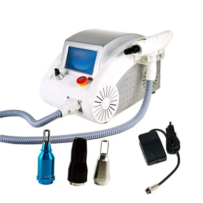 

2021 Best Selling Factory Price 1064 532 Nd Yag Laser Tattoo Removal/Eyebrow Washing q switched nd yag laser machine