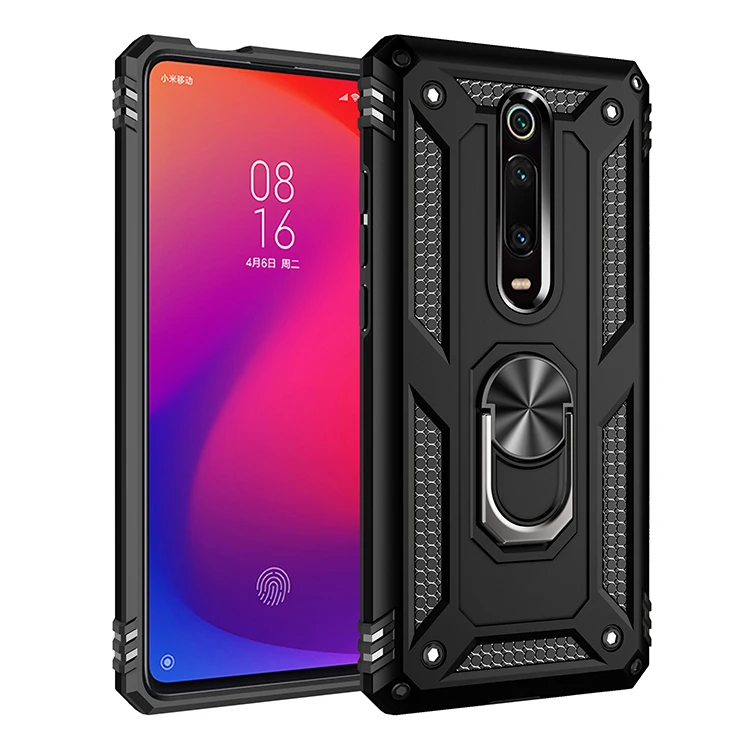 

LeYi Back Case for Xiaomi Mi 10T Pro 11t 11 5G poco x3 nfc lite note 9 10 5g cover Cell Phone Ring 360 Holder Cases