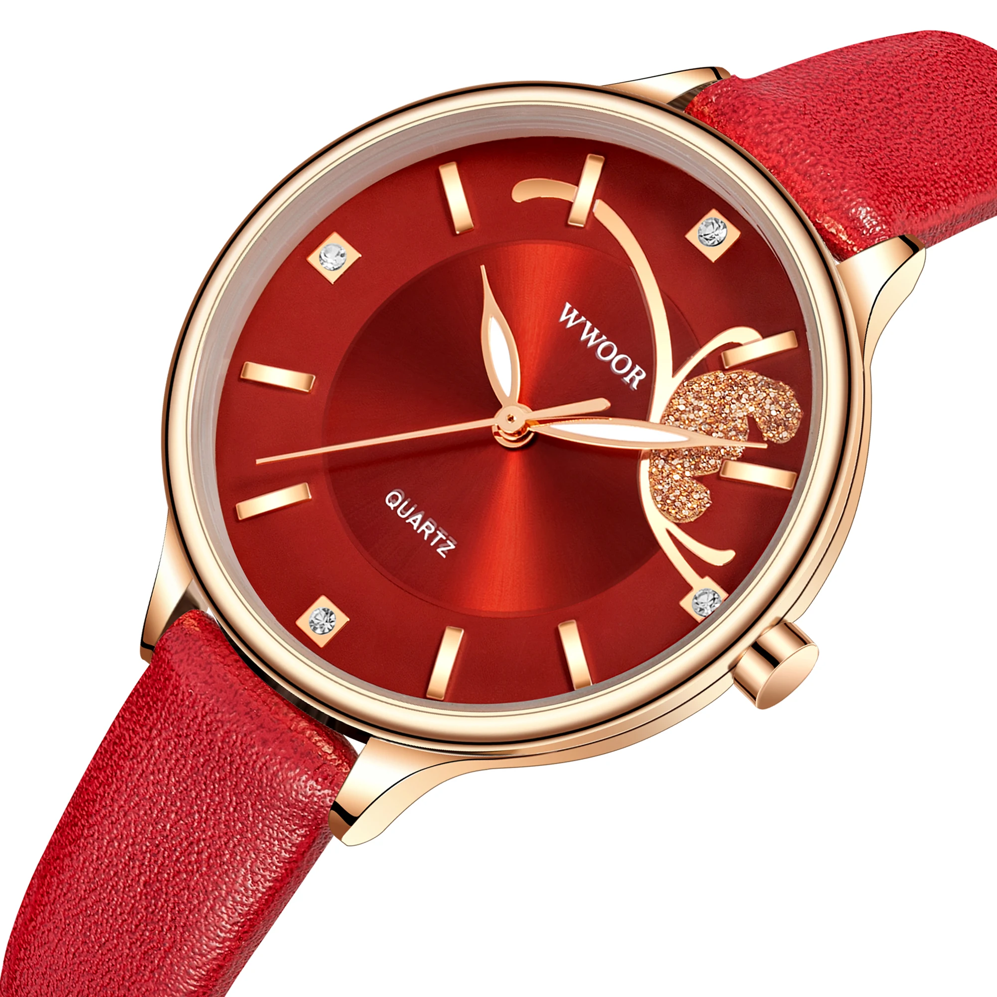 

WWOOR 8839 Women Quartz watches Cheap Price Fashion Lady Wristwatch Ladies Fancy Hand Watch