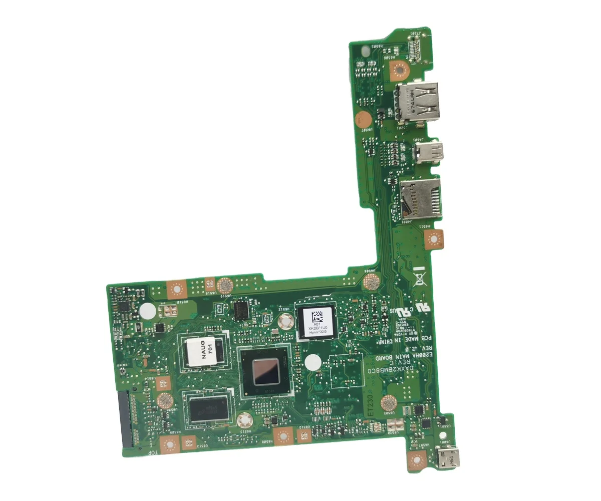 

E200HA Motherboard For ASUS VivoBook E200HA Z8300U 2GB/4GB RAM 32G/64G/128G-SSD Laptop Motherboard E200HAMotherboards