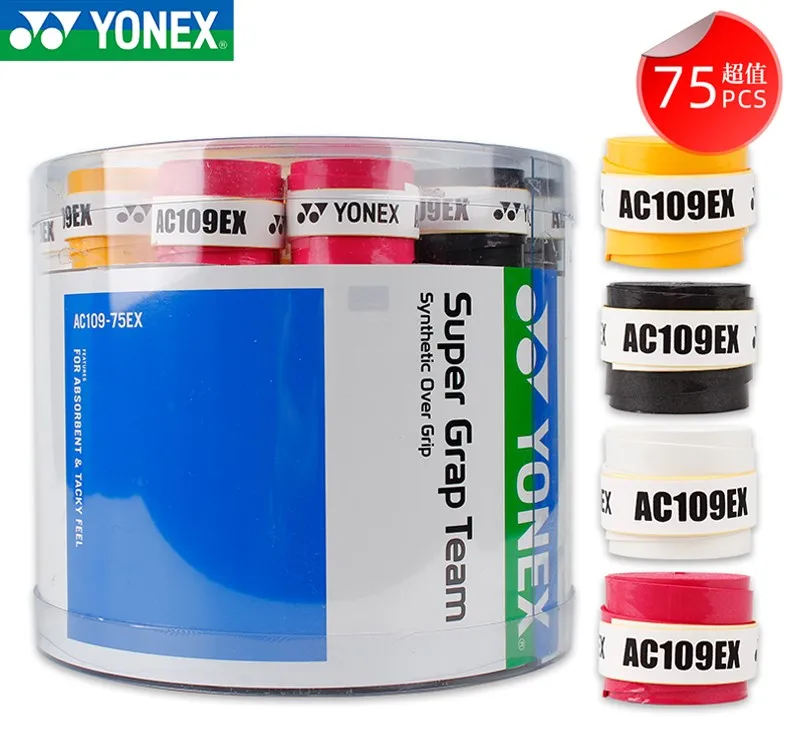 

Yonex Over Grip Tape AC109-75 75wraps, Customized