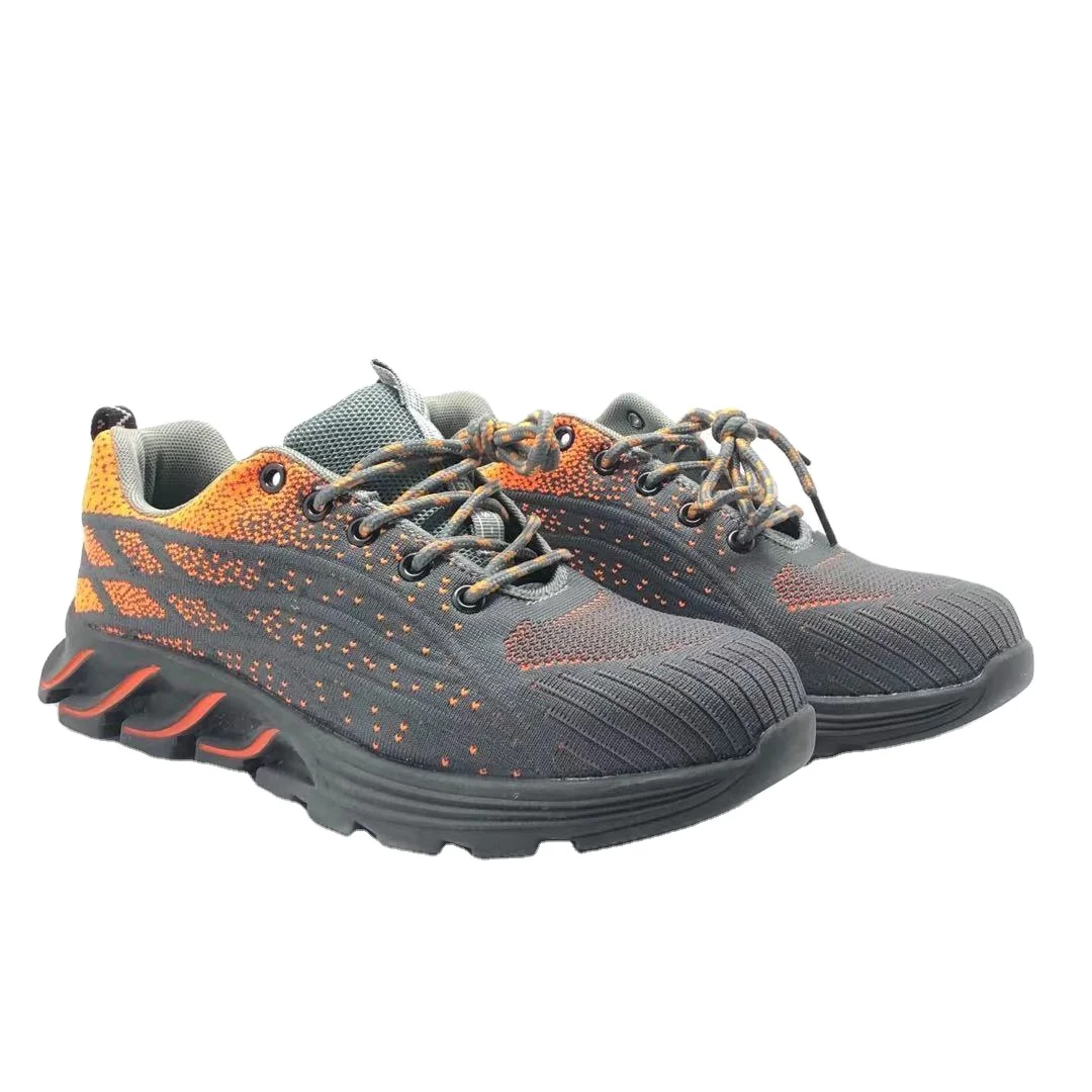 

2021 hot-sale brand industrial work men sports steel toe mesh upper safety shoes