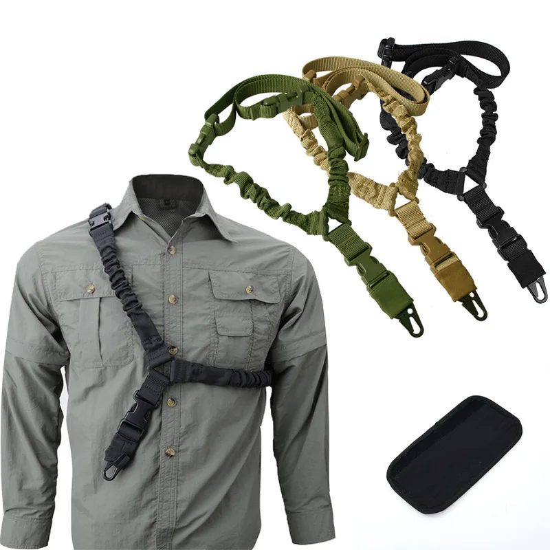 

Fast Shipping Outdoor American Single Point Tactical Rope Nylon Diagonal Tactical Strap Multifunctional Tactical Task Rope