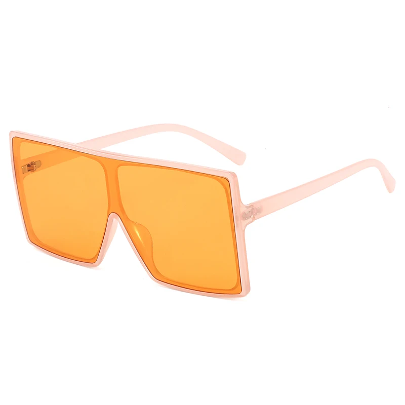 

Superhot Eyewear 43800 Fashion 2020 Sun glasses Men Women Big Frame Mono Lens Oversized UV400 Shades Sunglasses