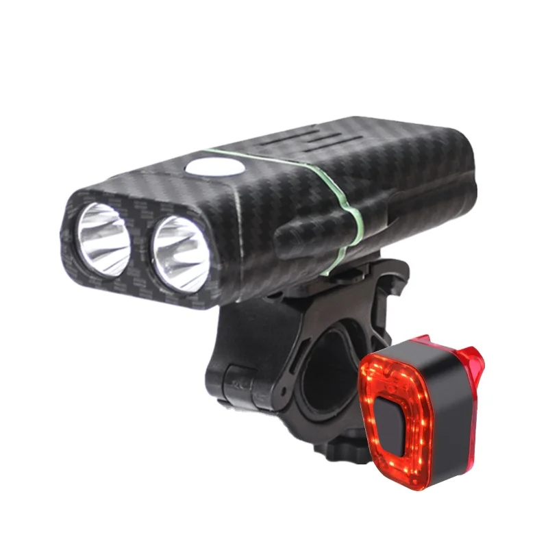 

Waterproof strong 550Lumen light USB Rechargeable Bike Light Led Front Bicycle Light, Black / gun gray