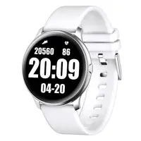 

1.2 inch Amoled Ultra-thin BT 5.0 Kingwear Smartwatch KW13 with 390*390 pixels IP68 waterproof Full touch screen smart watch
