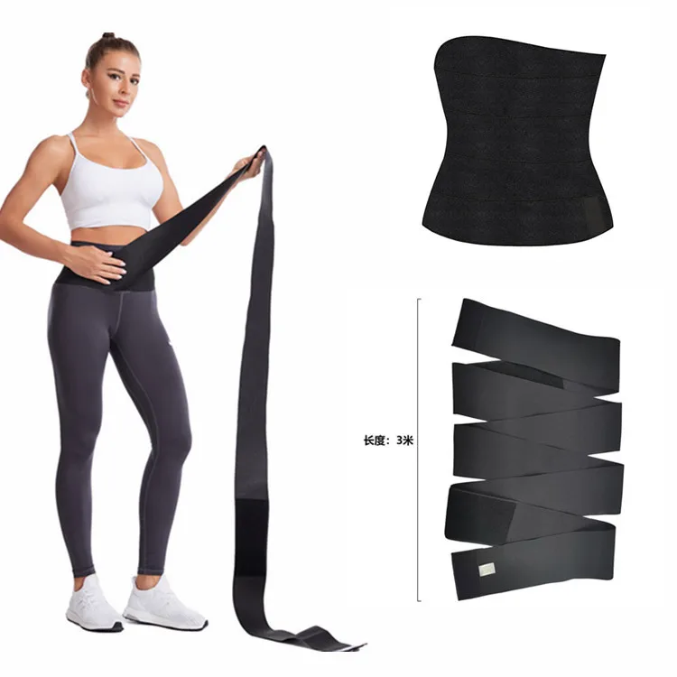 

Women Sports Belt Wholesale Tummy Band Corset And Leg Trimmer Wrap Waist Trainer For Women, Black, red,grey