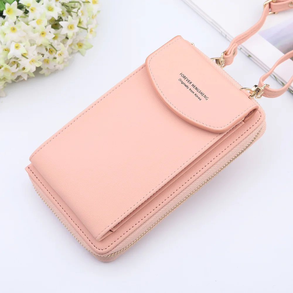 

Kimbarry New Arrived Design Fashion Women's Fashion Multi-function Long Lady Clutch Wallet With Shoulder Strap,Lady Phone Bag, As picture shows