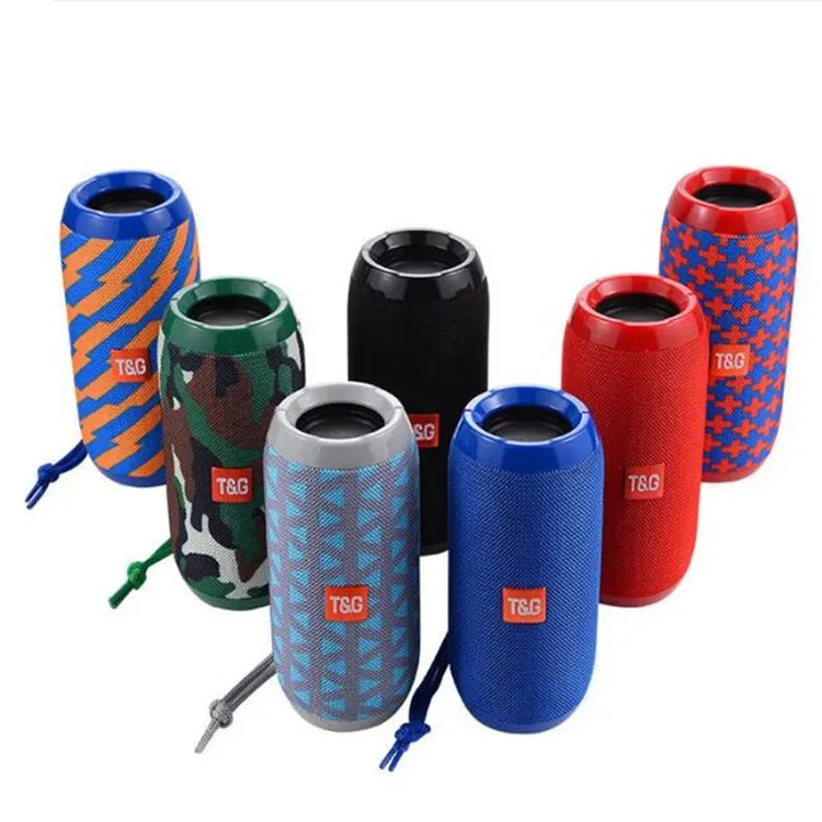 

Trade Assurance Aux TF USB Player Sound Box Wireless Speaker Super Quality Tg117 Bt Waterproof Portable Outdoor Speaker, 7 colors