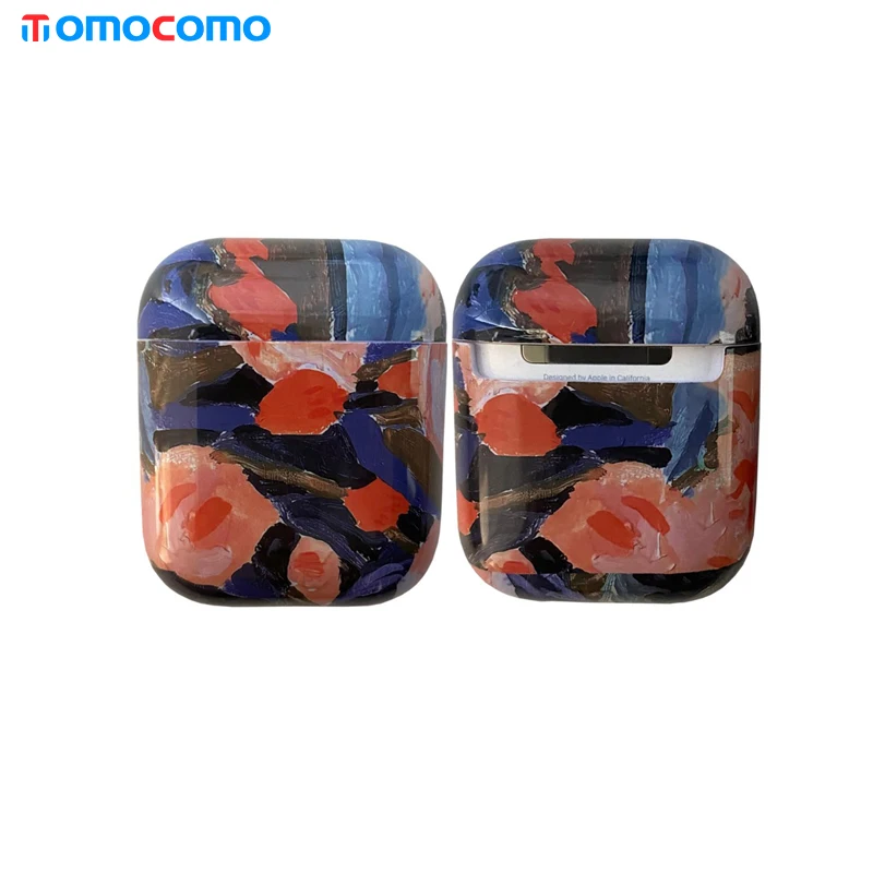 

TOMOCOMO Free Shipping To Guangzhou Oil Painting Flower ForAir Pods Pro For Airpods Cases, Mix colors
