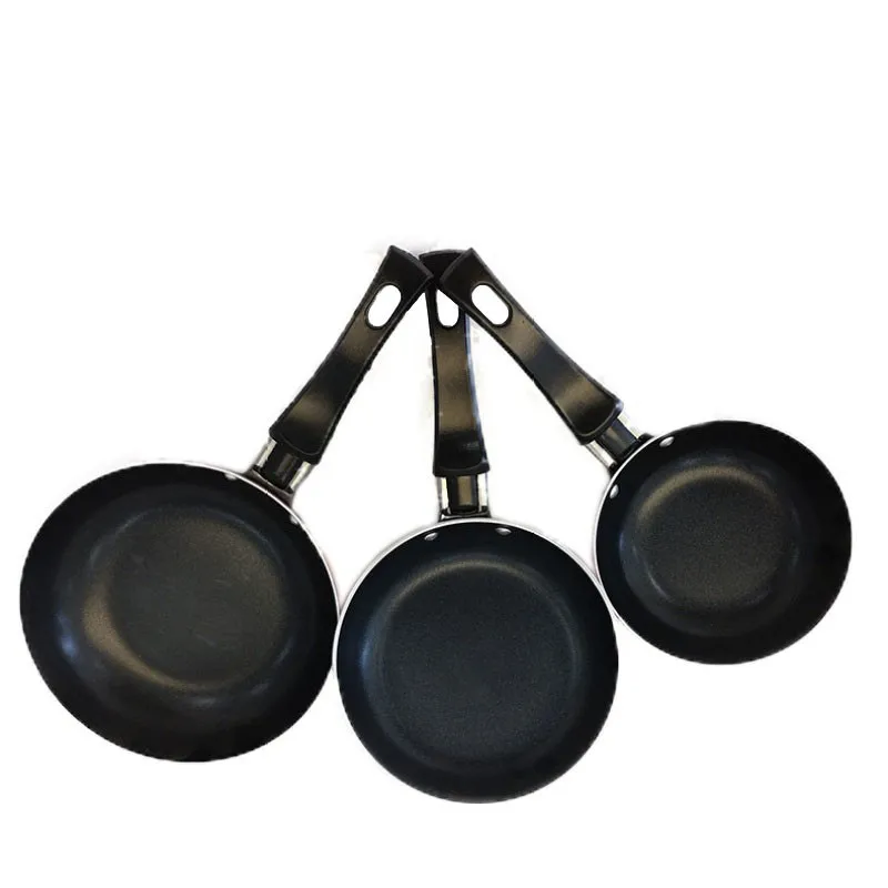 

multipurpose aluminum 14 cm price non stick double mini frying pan set, Picture