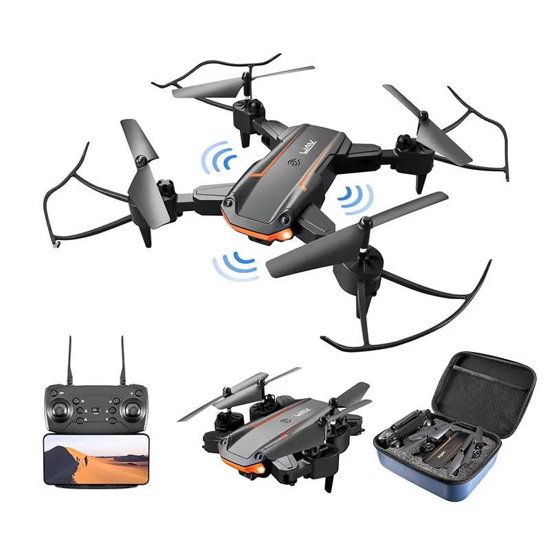 

New KY603 Mini Drone 4K HD Camera Three-way Infrared Obstacle Avoidance Altitude Hold RC Quadcopter KY603 PRO DRONE, Black