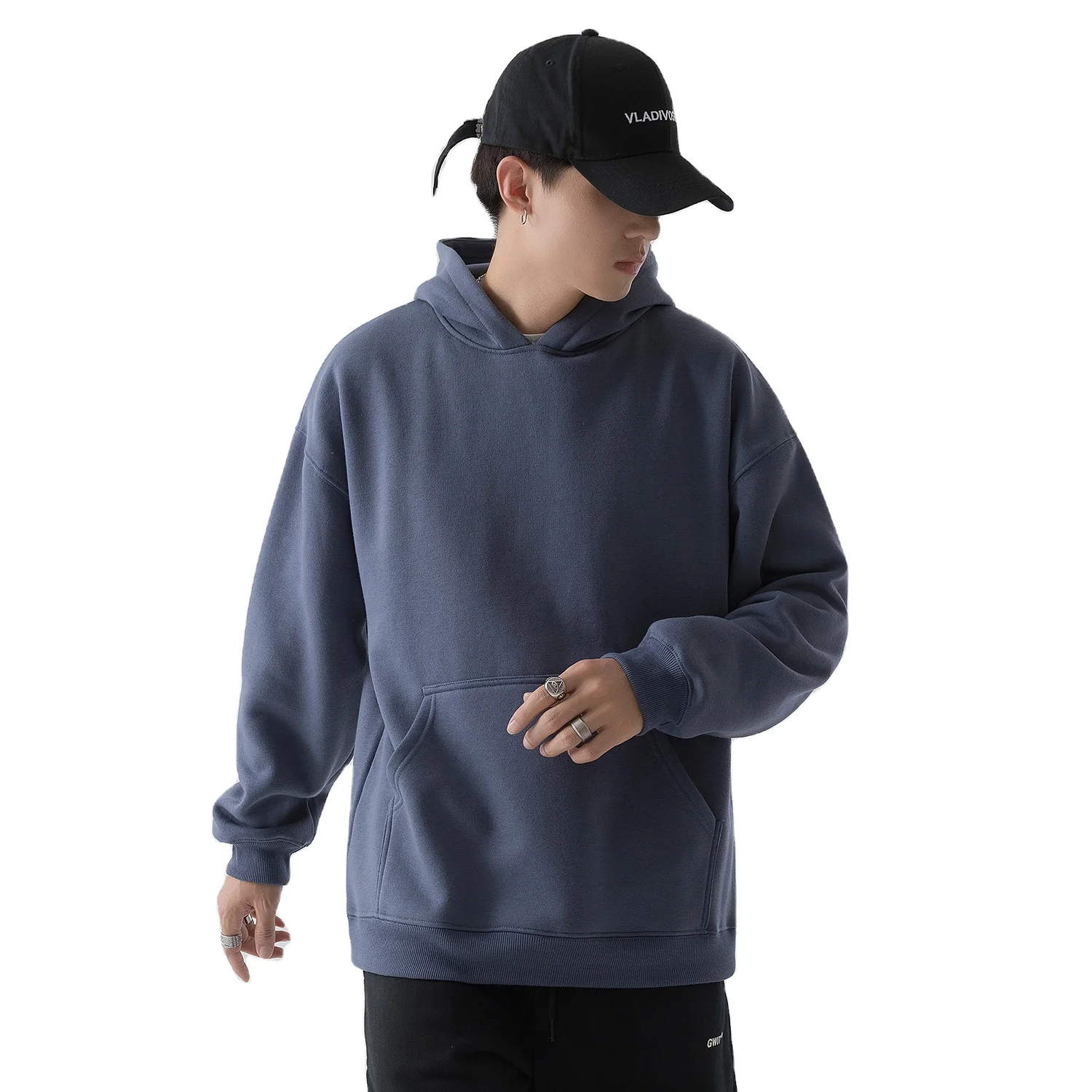 

Fashion Brand Men's Hoodies Without String New Spring Autumn Male Casual Hoodies Men's Solid Color Hoodies Sweatshirt Tops