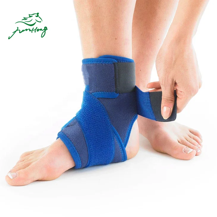 

Comfortable and Breathable Ankle Foot Protection Protect the Ankle Sleeve Adjustable Ankle Support Belt Straps, Blue