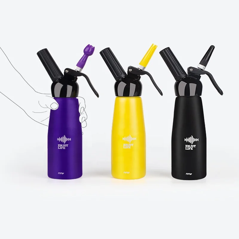 
New Arrival Unique Design 500ml Cream Whipper with Matt Colors 